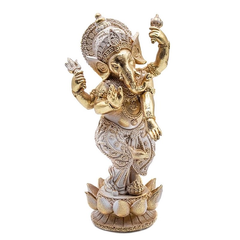 Táncoló Ganésa szobor 23 cm magas