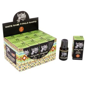 Tribal Soul White Sage + Palo Santo Fehér Zsálya és Palo Santo illatolaj
