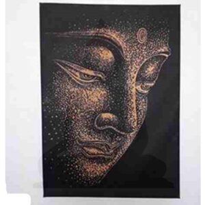 szines buddha kép