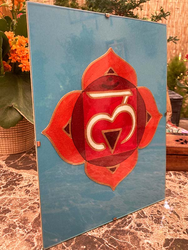 Egyedi 1. (gyökércsakra) csakra cérnakép