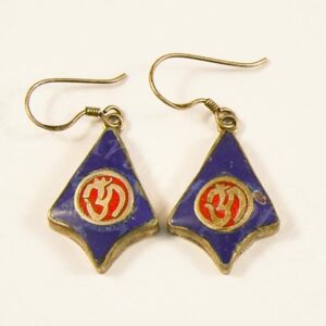 Lapis lazuli-türkiz fülbevalók vegyesen