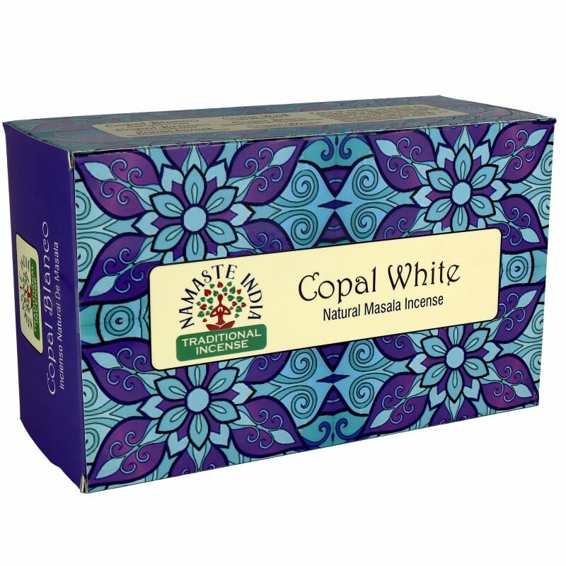Namaste India Copal White természetes prémium füstölő