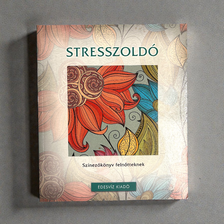 Stresszoldó - Színezőkönyv felnőtteknek (Édesvíz kiadó)