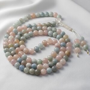 Berill 108 szemes ásvány mala