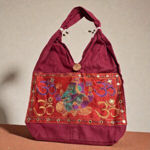 Ganésa mintás hímzett válltáska