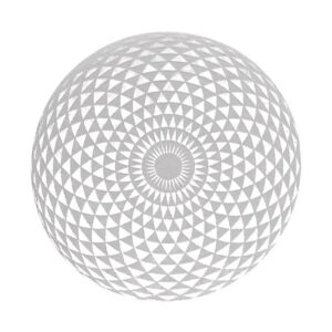 Szelenit harmonizáló korong – szent geometria mintázattal