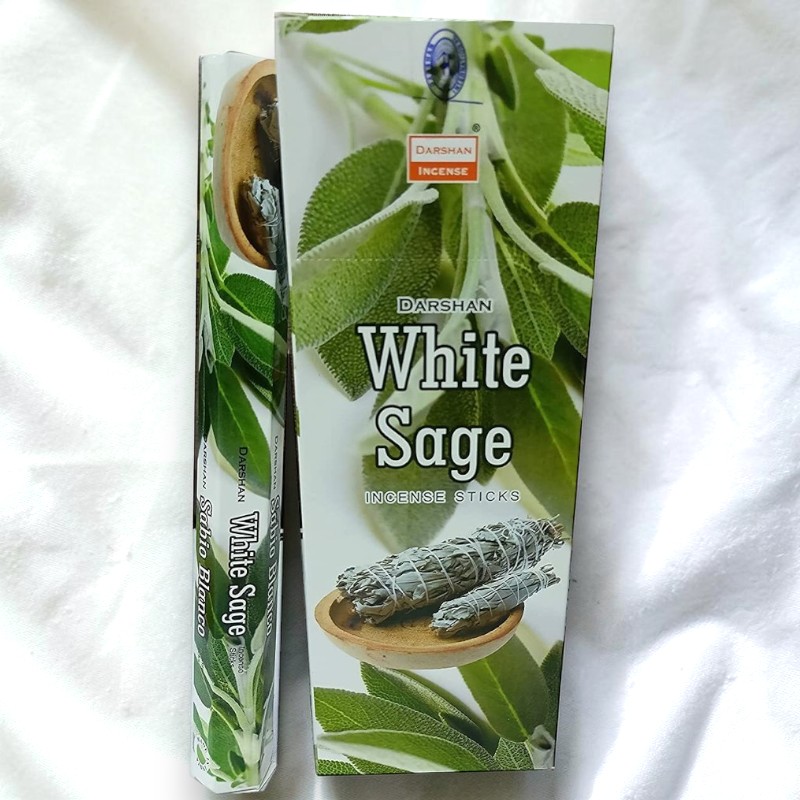 Darshan White Sage fehér zsálya füstölő