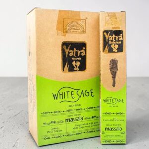 Parimal Yatra White Sage Fehér Zsálya prémium masala füstölő